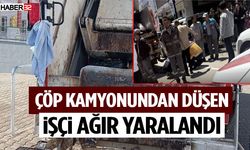 Çöp Kamyonundan Düşen İşçi Ağır Yaralandı