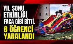 Yıl Sonu Etkinliği Facia Gibi Bitti! 8 Öğrenci Yaralandı