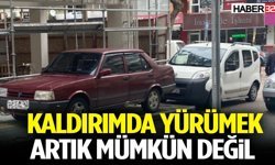 Kaldırımda Yürümek Artık Mümkün Değil