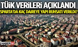 TÜİK Verileri Açıklandı Isparta'da Kaç Daireye Yapı Ruhsatı Verildi?