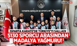 Isparta Karate’de Türkiye’yi Salladı: 5130 Sporcu Arasından Madalya Yağmuru!