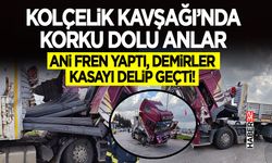 Ani Fren Yaptı, Demirler Kasayı Delip Geçti!