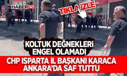 Koltuk Değnekleri Engel Olamadı
