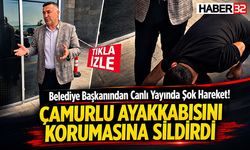 Başkan Canlı Yayında Ayakkabılarını Korumasına Sildirdi
