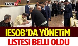 IESOB’da Yönetim Listesi Belli Oldu