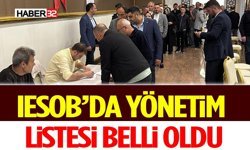 IESOB’da Yönetim Listesi Belli Oldu