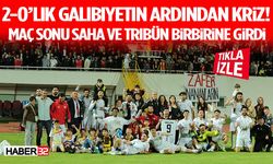 2-0’lık Galibiyetin Ardından Kriz! Maç Sonu Saha ve Tribün Birbirine Girdi