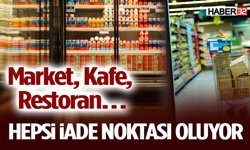 Market, Kafe, Restoran… Hepsi İade Noktası Oluyor