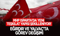 Eğirdir ve Yalvaç'ta Görev Değişimi