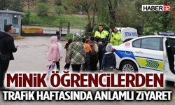 Minik Öğrencilerden Trafik Haftasında Anlamlı Ziyaret