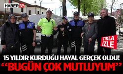 15 Yıldır Kurduğu Hayal Gerçek Oldu! “Bugün Çok Mutluyum”