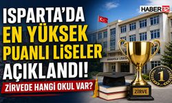 Isparta’da En Yüksek Puanlı Liseler Açıklandı! Zirvede Hangi Okul Var?