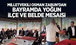 Zabun’dan Bayramda Yoğun İlçe ve Belde Mesaisi