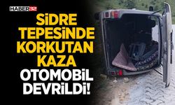 Korkutan Kaza-Otomobil devrildi!