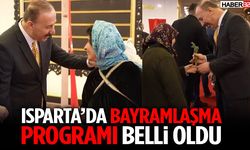 Isparta’da Bayramlaşma Programı Belli Oldu