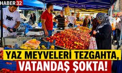 Yaz Meyveleri Tezgâhta, Vatandaş Şokta!