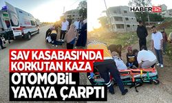 Sav Kasabası'nda Korkutan Kaza