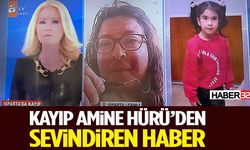 Isparta’da Kayıp Amine Hürü’den Sevindiren Haber