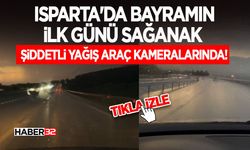 Şiddetli Yağış Araç Kameralarında!