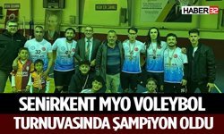 Senirkent MYO Voleybol Turnuvasında Şampiyon Oldu