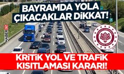 Bayramda Yola Çıkacaklar Dikkat!