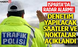Radar Denetim Yapılacak Saatler Ve Noktalar Açıklandı!