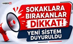 Sokaklara Bırakanlar Dikkat! Yeni Sistem Duyuruldu