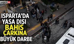 Isparta’da Yasa Dışı Bahis Çarkına Büyük Darbe