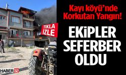 Kayı köyü’nde Korkutan Yangın! Ekipler Seferber Oldu