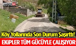 Köy Yollarında Son Durum Şaşırttı! Ekipler Tüm Gücüyle Çalışıyor