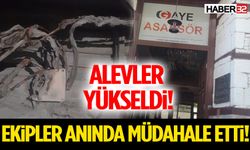 Alevler Yükseldi, Ekipler Anında Müdahale Etti!