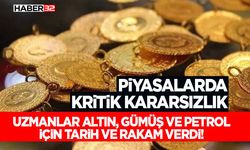 Uzmanlar  Altın, Gümüş ve Petrol İçin Tarih ve Rakam Verdi!