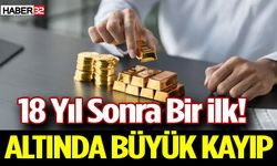 18 Yıl Sonra Bir İlk! Altında Büyük Kayıp