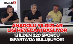 Anadolu Yıldızlar Ligi Heyecanı Başlıyor: 13 İlden 220 Sporcu Isparta'da Buluşuyor!