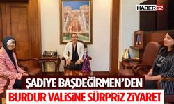 Şadiye Başdeğirmen’den Burdur Valisine Sürpriz Ziyaret