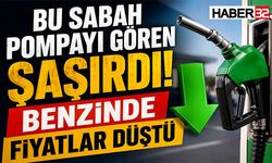 Bu Sabah Pompayı Gören Şaşırdı! Benzinde Fiyatlar Düştü