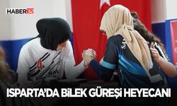 Isparta’da Bilek Güreşi Heyecanı