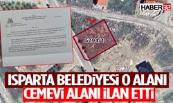 Isparta Belediyesi O Alanı Cemevi Alanı İlan Etti