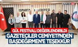 Gazeteciler Cemiyeti’nden Başdeğirmen’e Teşekkür