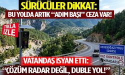Sürücüler Dikkat: Bu Yolda Artık “Adım Başı” Ceza Var! Vatandaş İsyan Etti: “Çözüm Radar Değil, Duble Yol!”