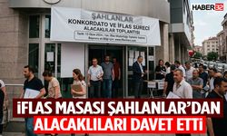 İflas Masası Şahlanlar’dan Alacaklıları Davet Etti