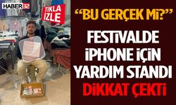 “Bu Gerçek mi?” Festivalde iPhone İçin Yardım Standı Dikkat Çekti