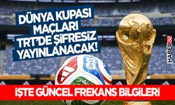 Dünya Kupası Maçları TRT’de Şifresiz Yayınlanacak!