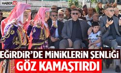 Eğirdir’de Miniklerin Şenliği Göz Kamaştırdı