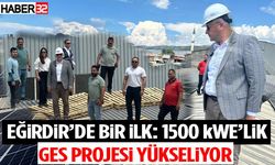 Eğirdir’de Bir İlk: 1500 Kwe’lik Ges Projesi Yükseliyor
