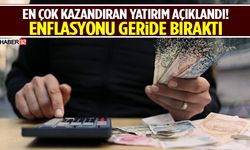 En Çok Kazandıran Yatırım Açıklandı! Enflasyonu Geride Bıraktı