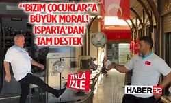 “Bizim Çocuklar”a Büyük Moral! Isparta’dan Tam Destek