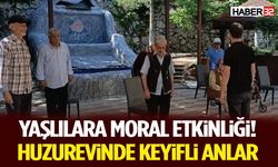 Yaşlılara Moral Etkinliği! Huzurevinde Keyifli Anlar