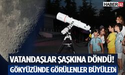 Vatandaşlar Şaşkına Döndü! Gökyüzünde Görülenler Büyüledi