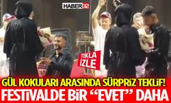 Gül Kokuları Arasında Sürpriz Teklif! Festivalde Bir “Evet” Daha